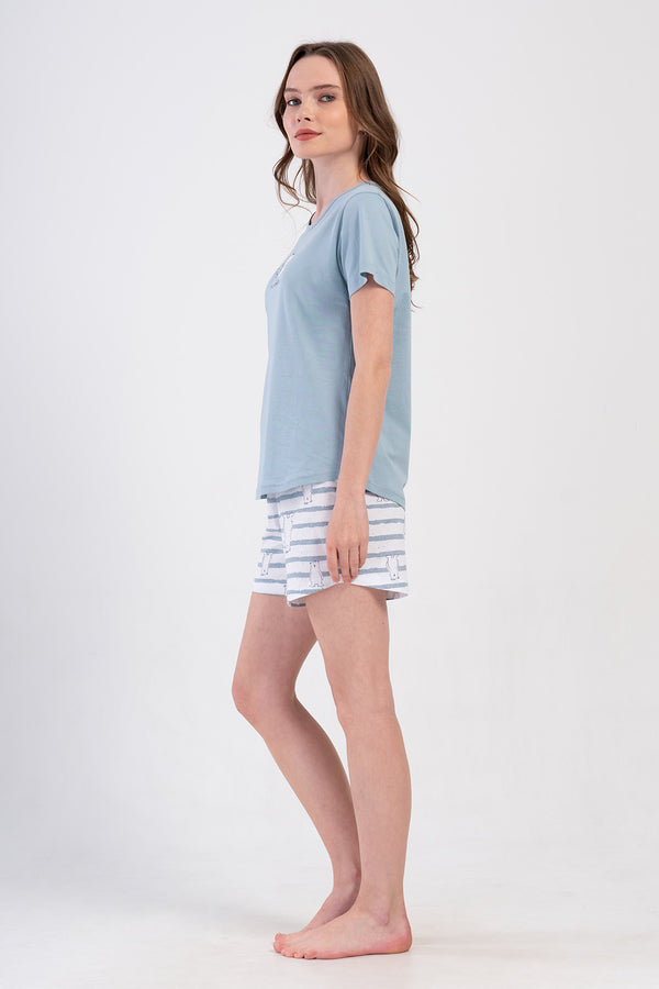 KADIN SORT TAKIM SUPREM 409023 - Vienetta1.GrupA.MAVI