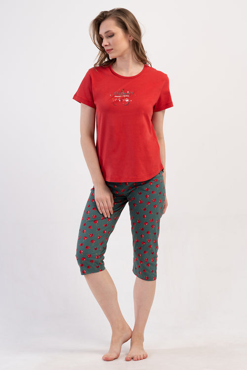 KADIN KAPRI TAKIM SUPREM 409030 - Vienetta1.GrupYENI KIRMIZI