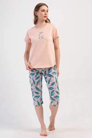 KADIN KAPRI TAKIM SUPREM 409035 - VienettaBABY PINKS