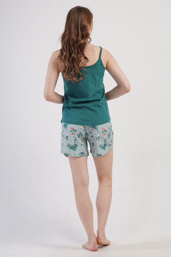 Woman Supreme Kima Thin Strap Short Set - Vienetta1.Grup16 - 1548TCX