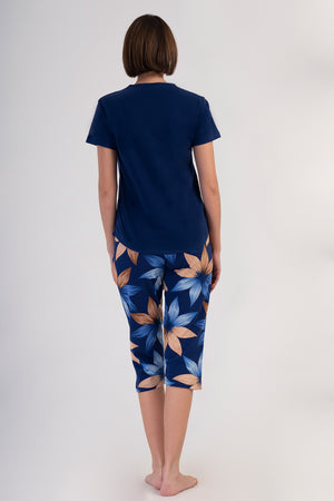 Woman Supreme Conifa Short Sleeve Capri Set