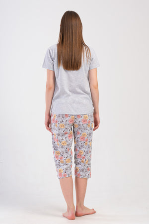 KADIN KAPRI TAKIM SUPREM 409060 - Vienetta1.GrupGRAY MELANGE