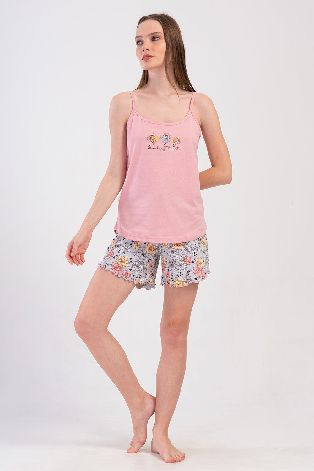 Woman Supreme Voba Thin Strap Short Set