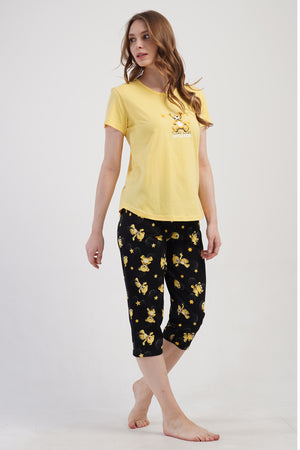 KADIN KAPRI TAKIM SUPREM 409065 - Vienetta1.GrupGRAY MELANGE