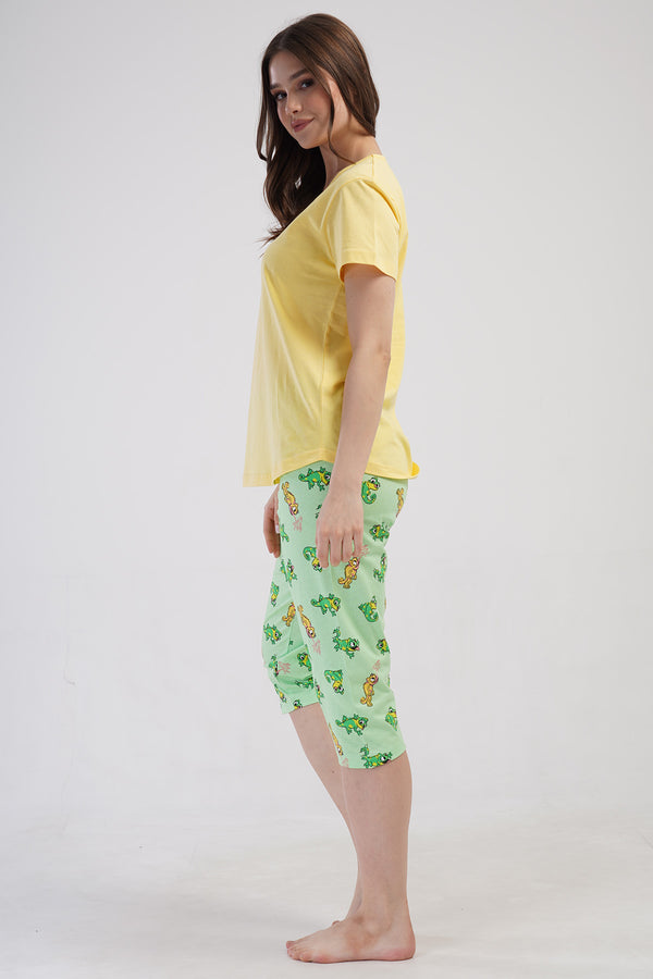 KADIN KAPRI TAKIM SUPREM 409070 - Vienetta1.GrupCELADONGREEN