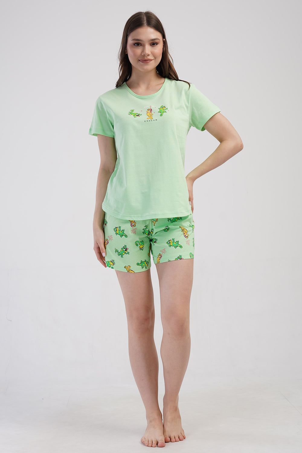 KADIN SORT TAKIM SUPREM 409071 - VienettaCELADONGREENM