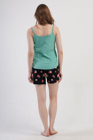Woman Supreme Zeva Thin Strap Short Set