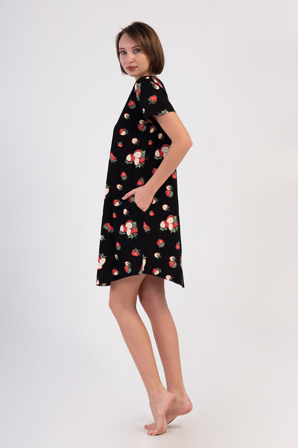 KADIN BATTAL XXL TUNIK SUPREM 409097 - Vienetta1.GrupSIYAH