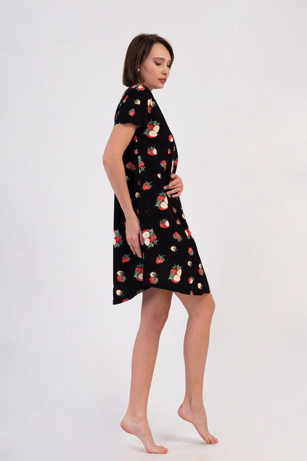 KADIN BATTAL XXL TUNIK SUPREM 409097 - Vienetta1.GrupSIYAH