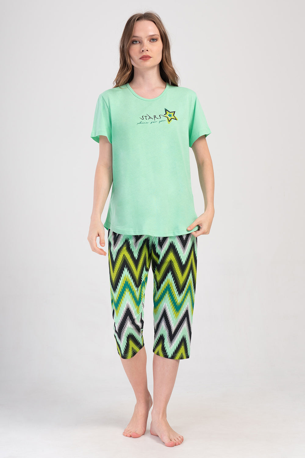 KADIN XXL KAPRI TAKIM SUPREM 409112 - Vienetta1.GrupMINT