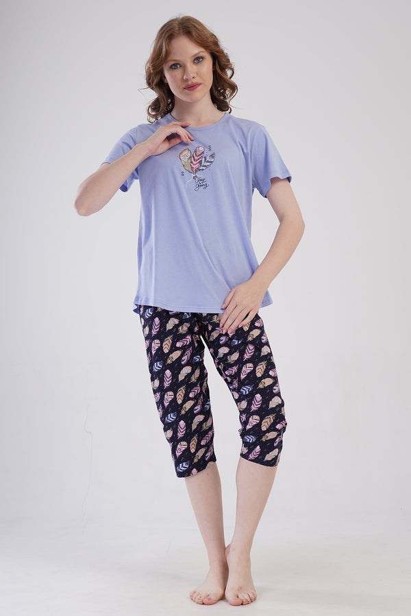 KADIN XXL KAPRI TAKIM SUPREM 409122 - Vienetta1.GrupMAVI