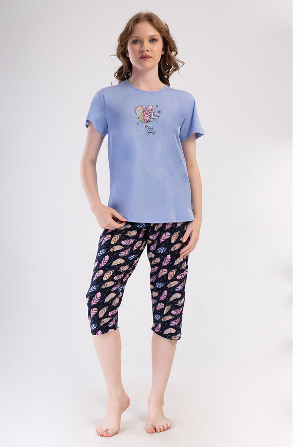 KADIN XXL KAPRI TAKIM SUPREM 409122 - Vienetta1.GrupPEMBE