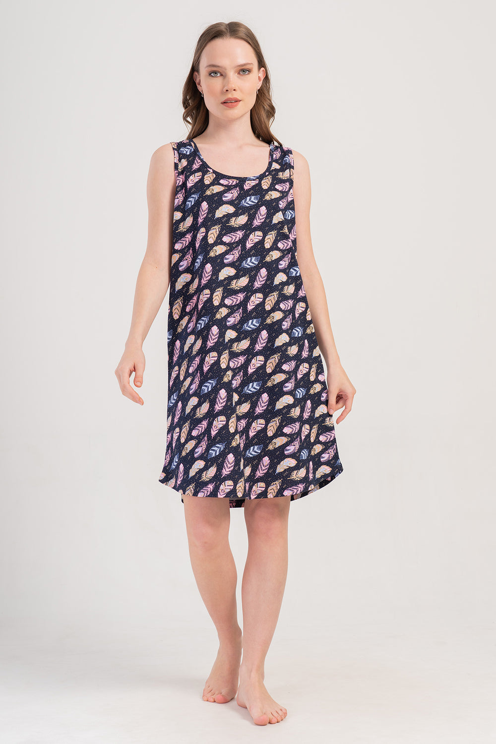 KADIN XXL TUNIK SUPREM 409124 - Vienetta1.GrupLACIVERT