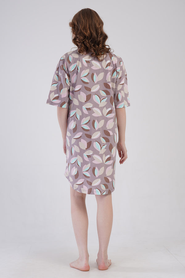 KADIN GOMLEK TUNIK SUPREM 409134 - Vienetta1.GrupBEJ