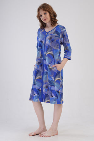 KADIN XXL EV ELBISESI SUPREM 409142 - VienettaMAVI1XL