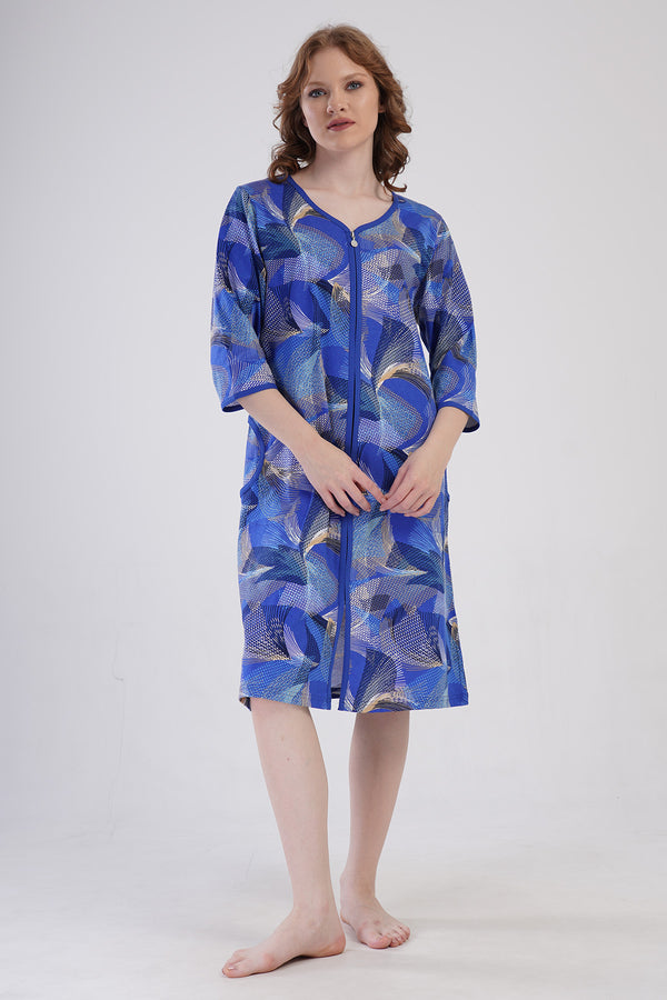 KADIN XXL EV ELBISESI SUPREM 409142 - VienettaMAVI1XL