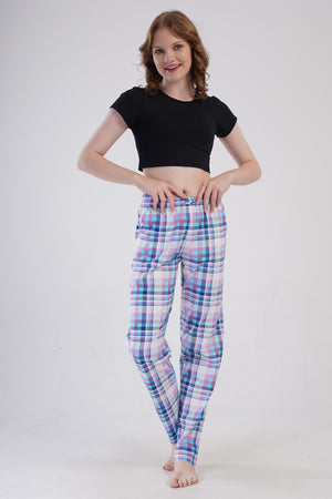 KADIN TEK ALT PIJAMA SUPREM 409149 - VienettaTURKUAZM