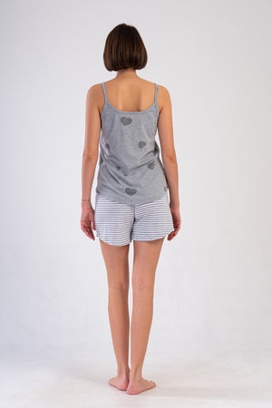 KADIN SORT TAKIM SUPREM 409157 - Vienetta1.GrupGRAY MELANGE