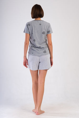 KADIN SORT TAKIM SUPREM 409159 - Vienetta1.GrupGRAY MELANGE