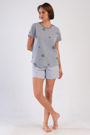 KADIN XXL SORT TAKIM SUPREM 409160 - Vienetta1.GrupGRAY MELANGE