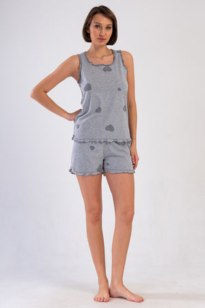 Woman Supreme Tora Thick Strap Short Set - Vienetta1.GrupEG2 MELANJ