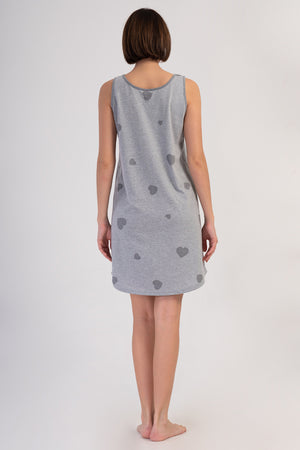 KADIN TUNIK SUPREM 409164 - Vienetta1.GrupGRAY MELANGE