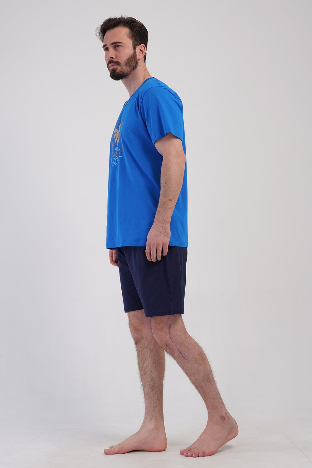 Man Supreme Big Size Mecy Short Set