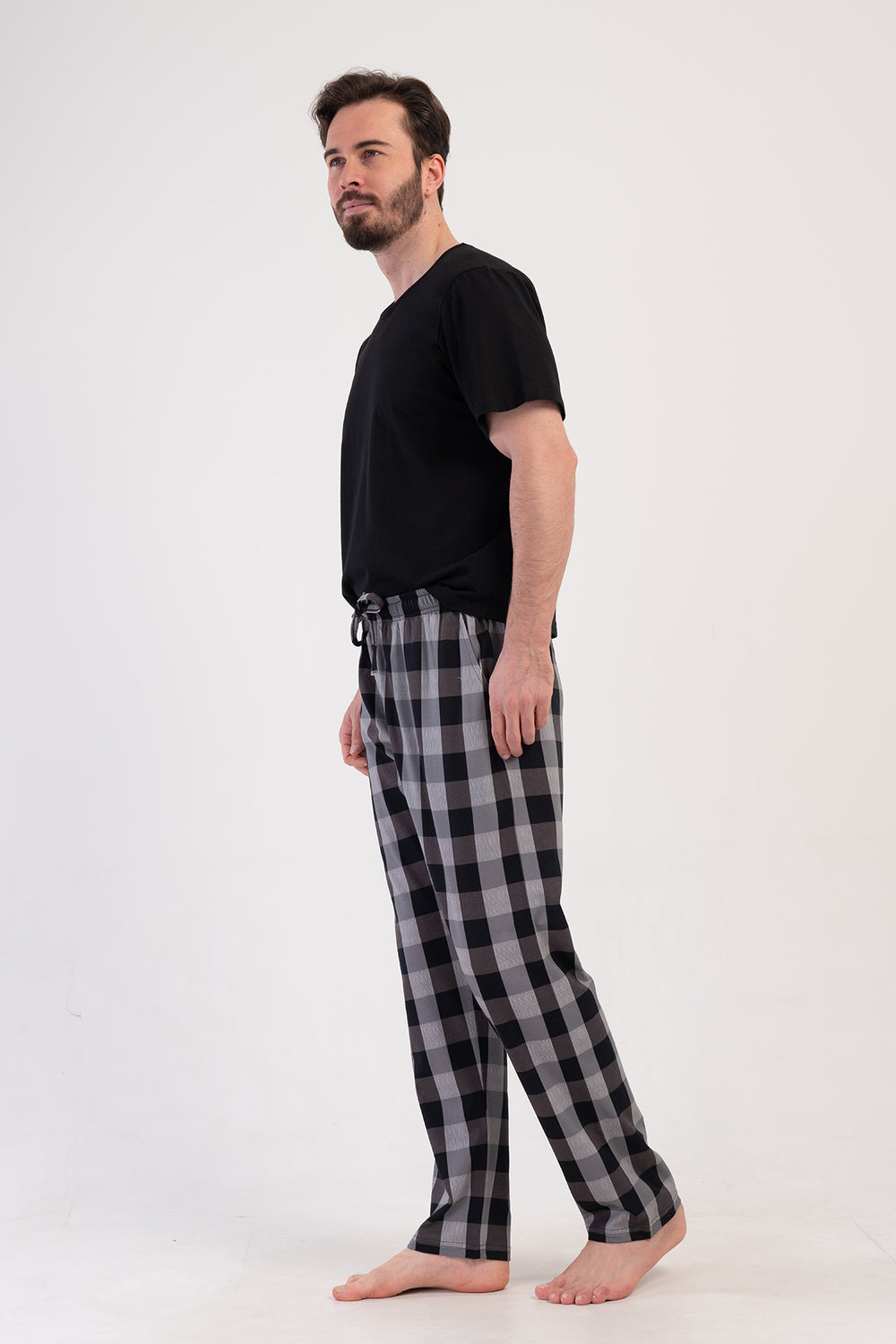 ERKEK XXL TEK ALT PIJAMA SUPREM 409184 - VienettaGRI1XL