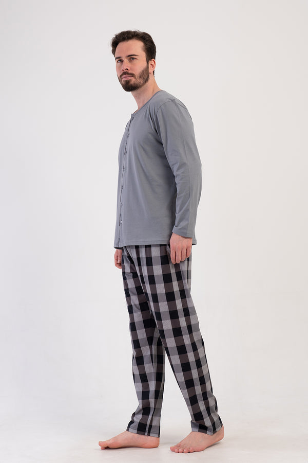 ERKEK XXL PIJAMA TAKIM SUPREM 409191 - VienettaGRI1XL