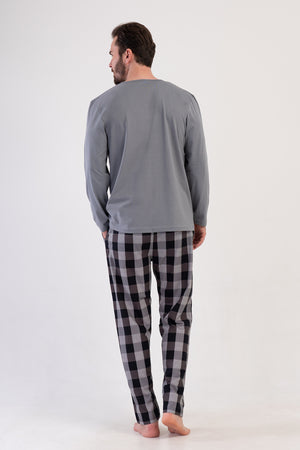 ERKEK XXL PIJAMA TAKIM SUPREM 409191 - VienettaGRI1XL