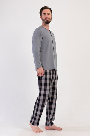 ERKEK XXL PIJAMA TAKIM SUPREM 409191 - VienettaGRI1XL