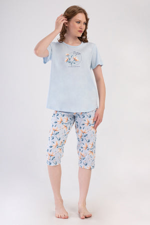Woman Supreme Big Size Desta Capri Set