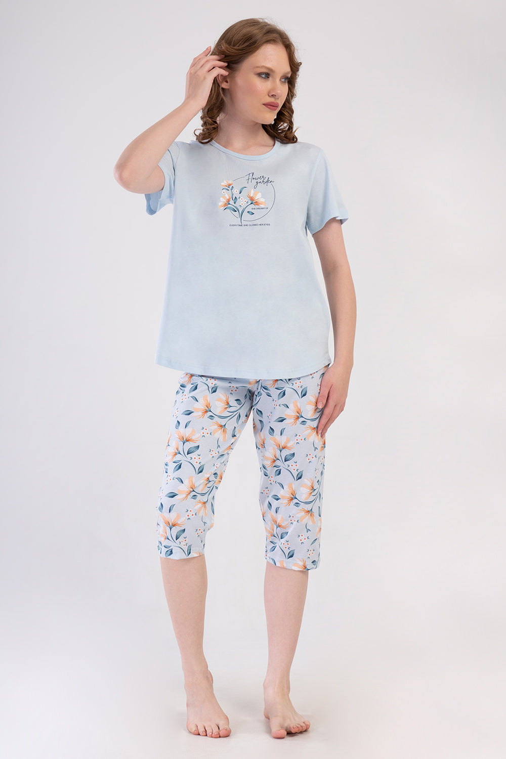 KADIN XXL KAPRI TAKIM SUPREM 409197 - Vienetta1.GrupMAVI