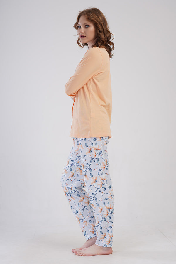 Woman Supreme Big Size Desta Pyjama Set