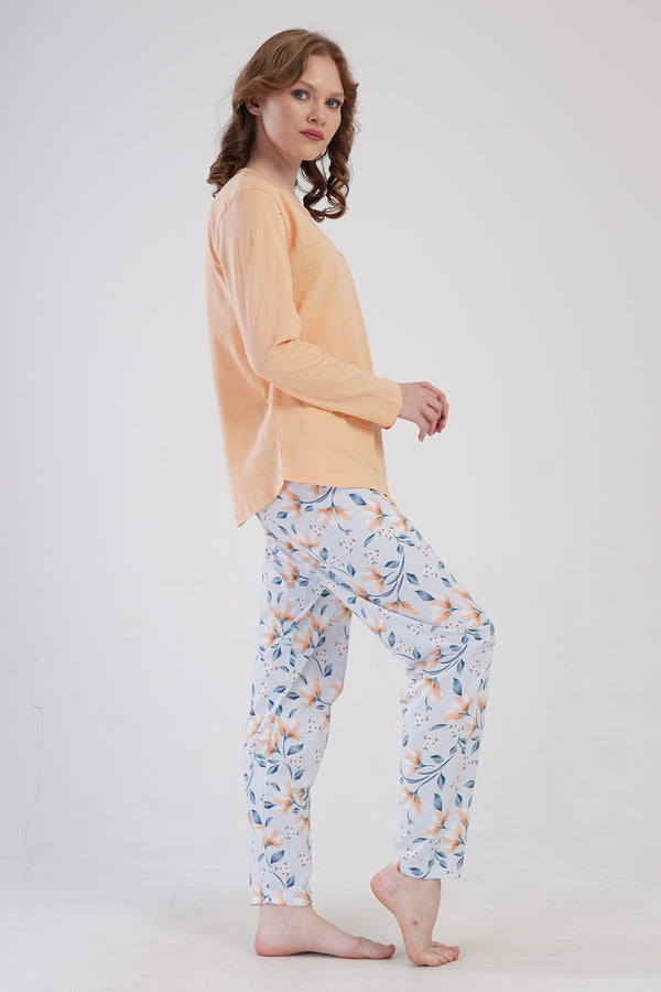 KADIN PIJAMA TAKIM SUPREM 409204 - Vienetta1.GrupMAVI