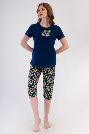 KADIN KAPRI TAKIM SUPREM 409208 - Vienetta1.GrupY.LACIVERT