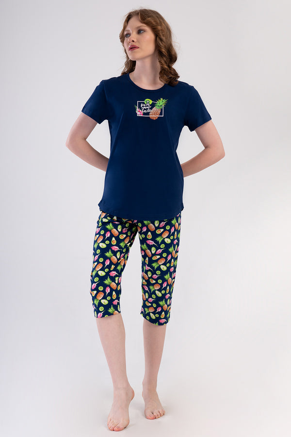 KADIN KAPRI TAKIM SUPREM 409208 - Vienetta1.GrupY.LACIVERT