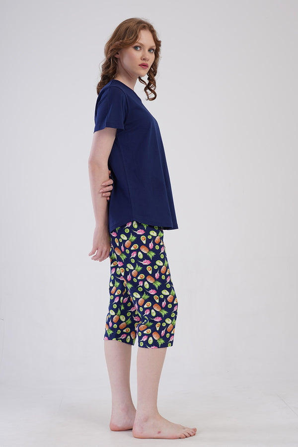 KADIN BATTAL XXL KAPRI TAKIM SUPREM 409209 - Vienetta1.GrupY.LACIVERT