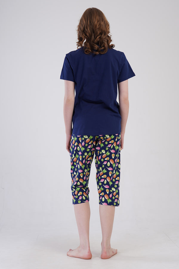 KADIN BATTAL XXL KAPRI TAKIM SUPREM 409209 - VienettaY.LACIVERT6XL