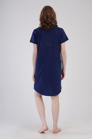 KADIN XXL TUNIK SUPREM 409210 - Vienetta1.GrupY.LACIVERT