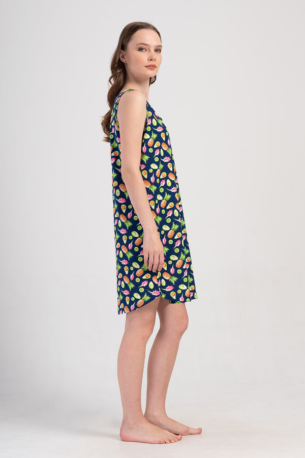 KADIN TUNIK SUPREM 409212 - Vienetta1.GrupY.LACIVERT