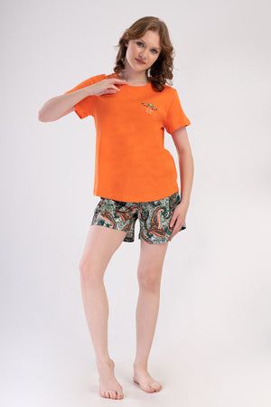 Woman Supreme Big Size Helon Short Set