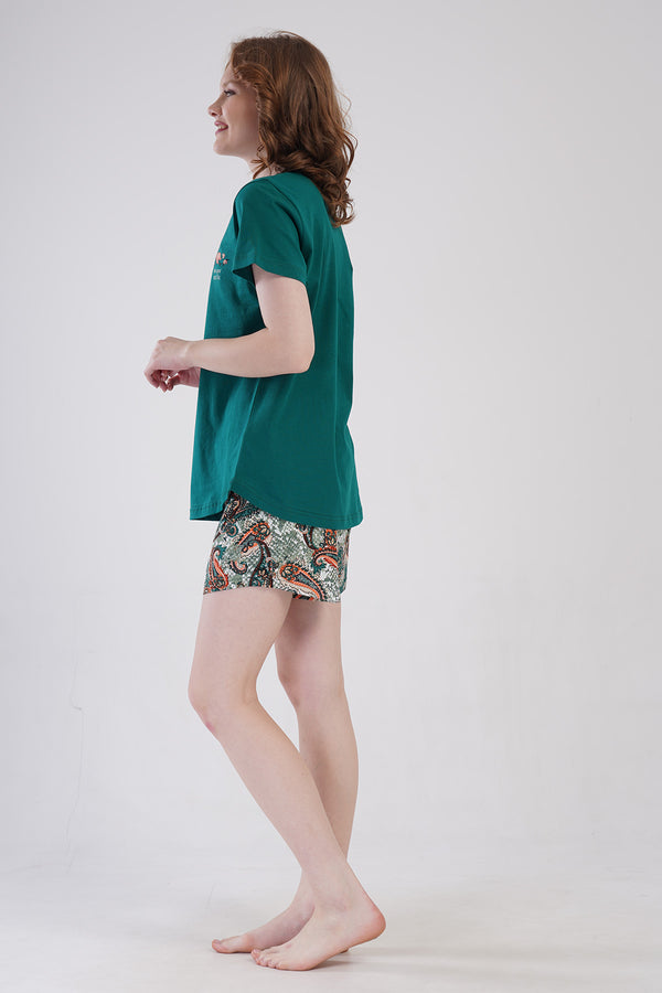 Woman Supreme Big Size Helon Short Set