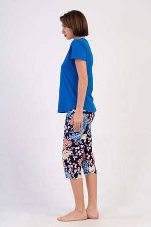 Woman Supreme Zila Short Sleeve Capri Set