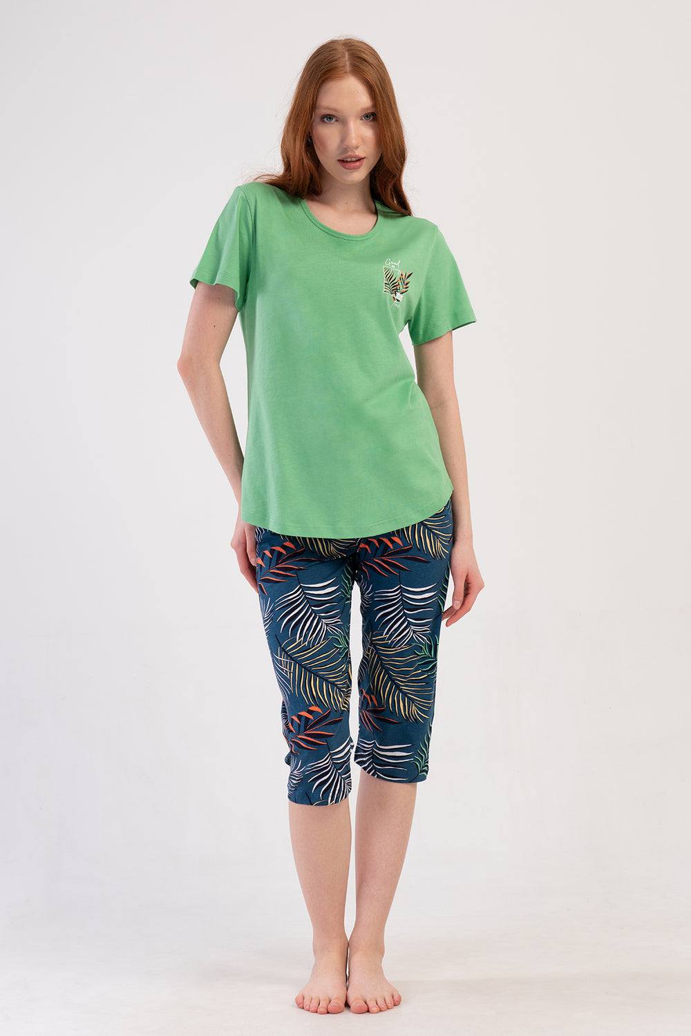 KADIN XXL KAPRI TAKIM SUPREM 409227 - Vienetta1.GrupYESIL