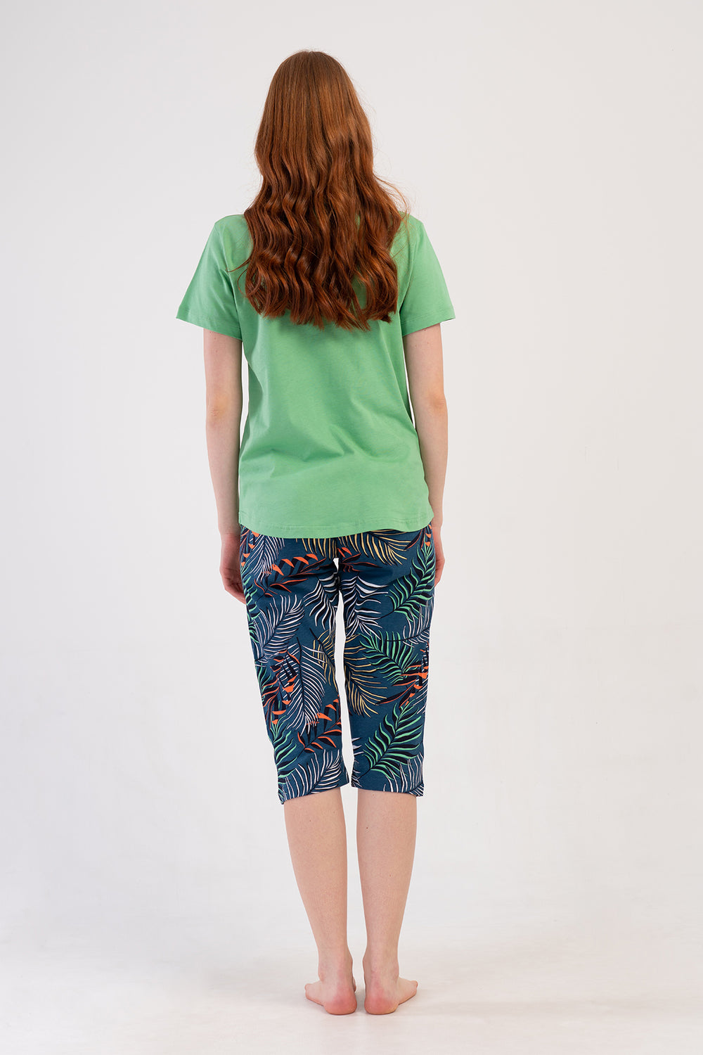 KADIN XXL KAPRI TAKIM SUPREM 409227 - Vienetta1.GrupYESIL