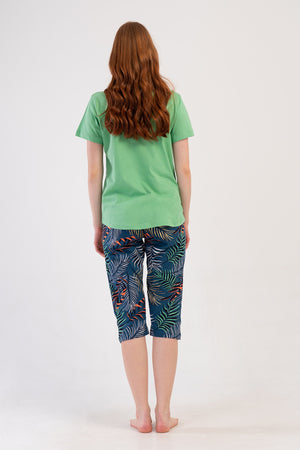 KADIN XXL KAPRI TAKIM SUPREM 409227 - Vienetta1.GrupYESIL