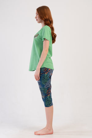 KADIN XXL KAPRI TAKIM SUPREM 409227 - Vienetta1.GrupYESIL