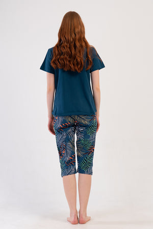 KADIN XXL KAPRI TAKIM SUPREM 409227 - Vienetta1.GrupYESIL