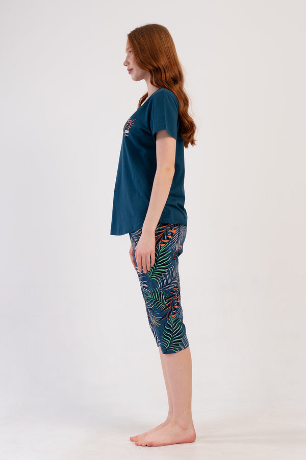 KADIN XXL KAPRI TAKIM SUPREM 409227 - Vienetta1.GrupYESIL